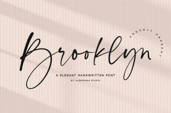 Brooklyn Handwritten Font