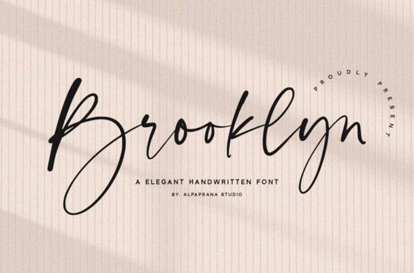Brooklyn Handwritten Font