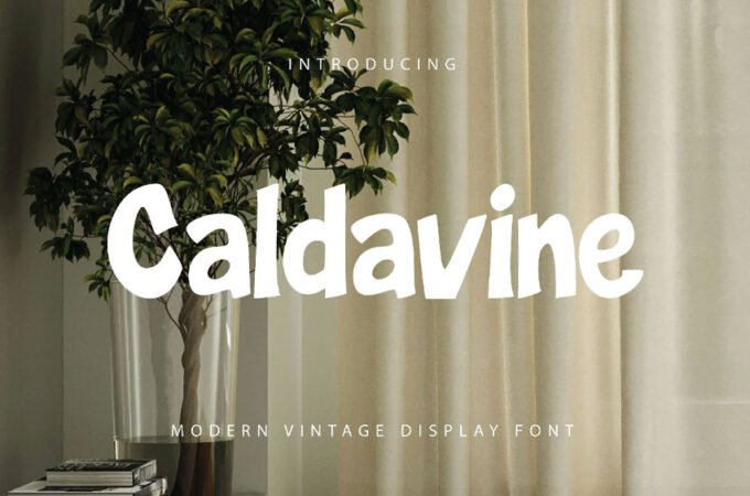Caldavine Font