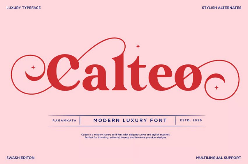 Calteo Font