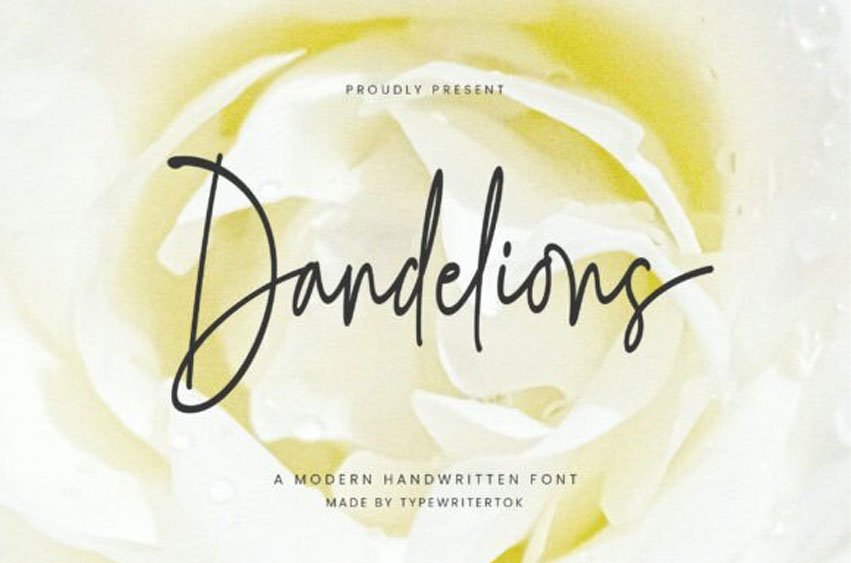 Dandelions Font
