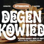 Degen Kowied Font