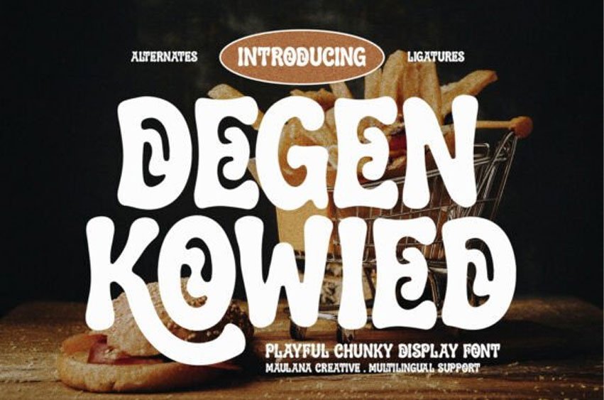 Degen Kowied Font