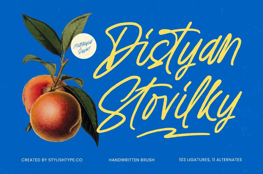 Distyan Stovilky Font