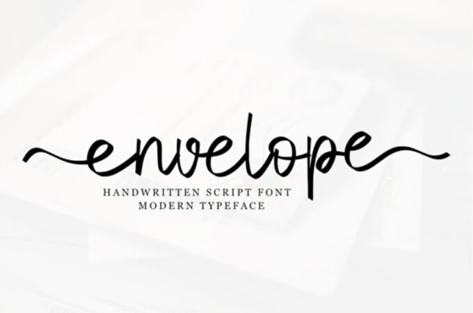 Envelope Font