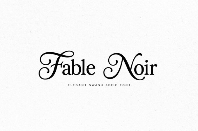 Fable Noir Font