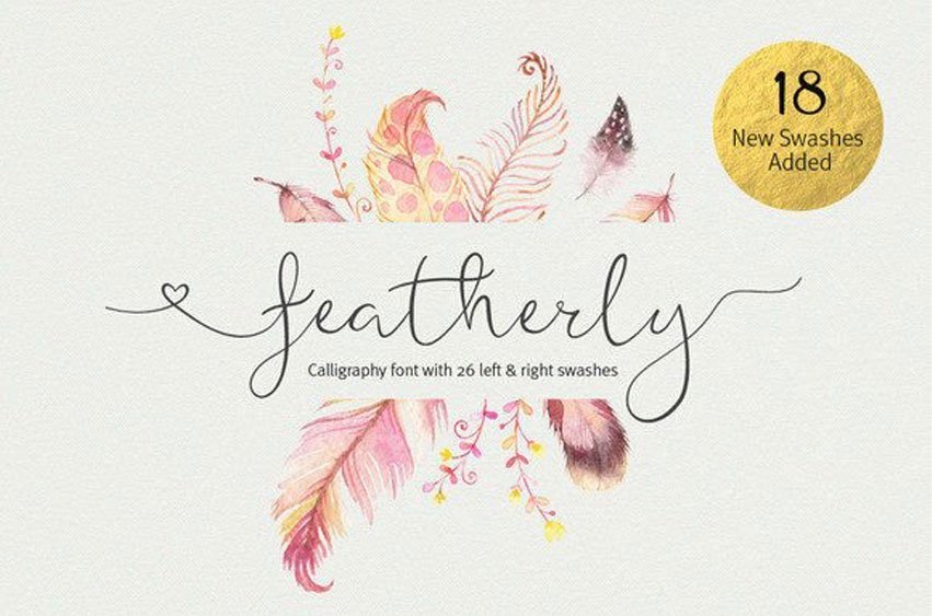 Featherly Font