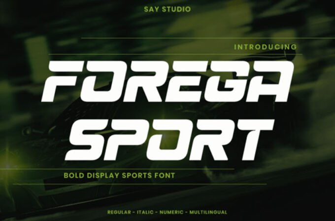 Forega Sport Font