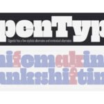 Gigantic Font