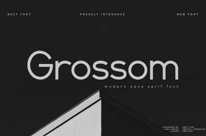 Grossom Font