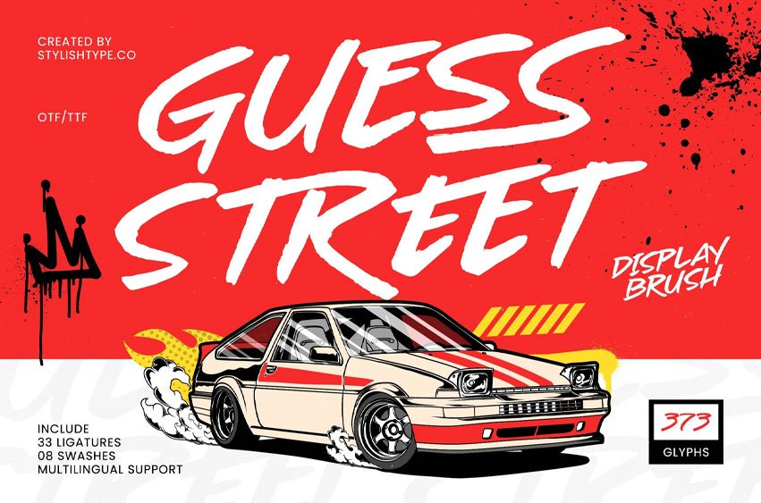 Guess Street Font