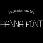 Hanna Font
