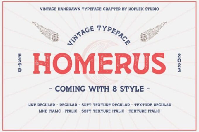 Homerus Font