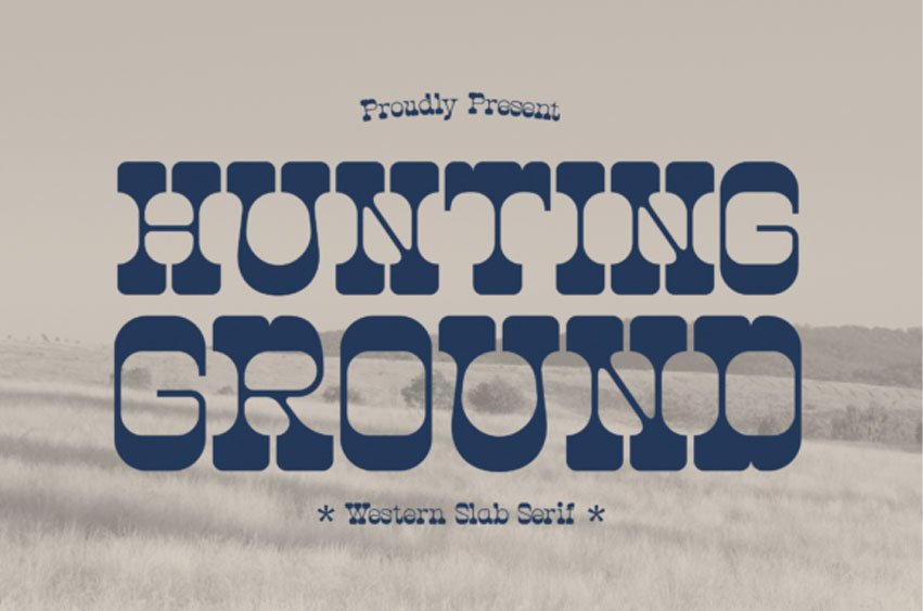 Hunting Ground Font