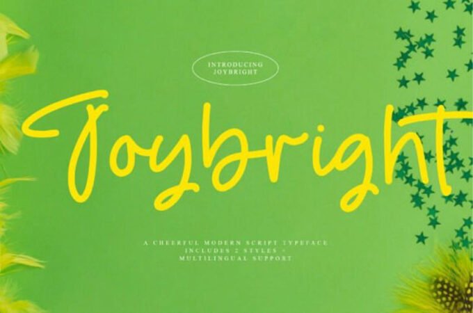 Joybright Font