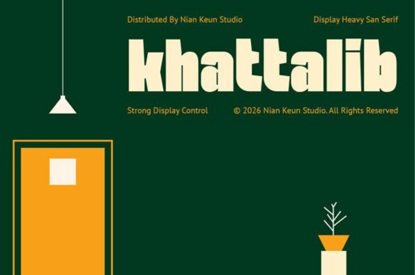 Khattalib Font