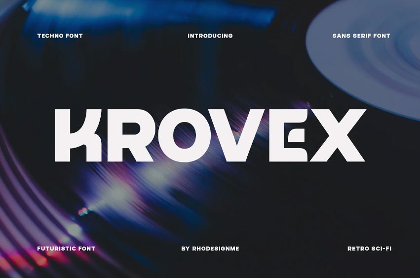 Krovex Font