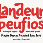 Landeur Peufios Font