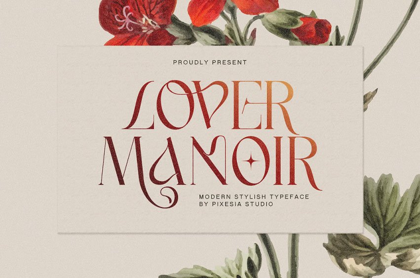 Love Manoir Font