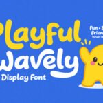 Playful Wavely Font