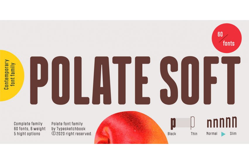 Polate Soft Font