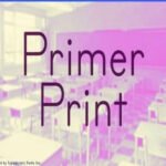 Primer Print Font