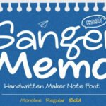 Sanger Memo Font