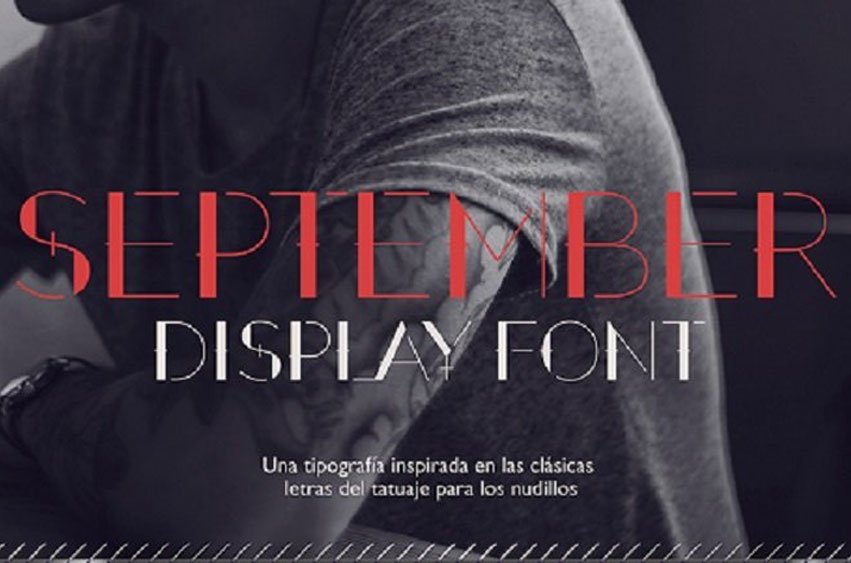 September Font