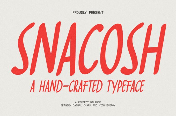 Snacosh Font