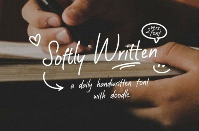 Softly Written Font