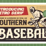 Southern Baseball Font