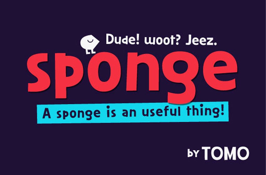 Sponge Font