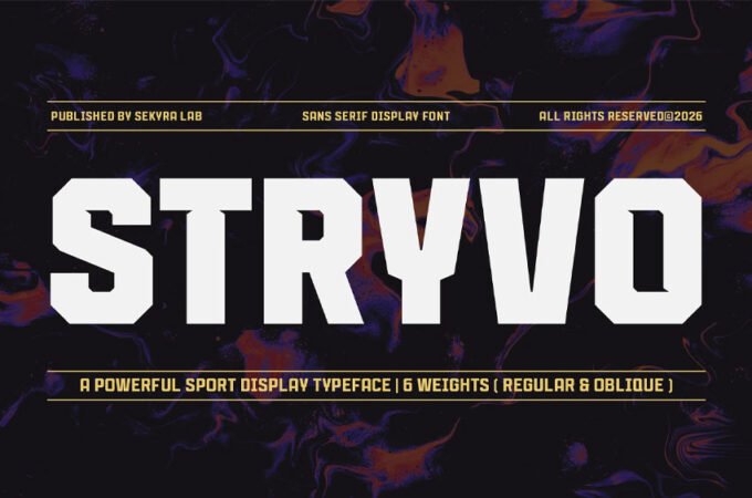 Stryvo Font