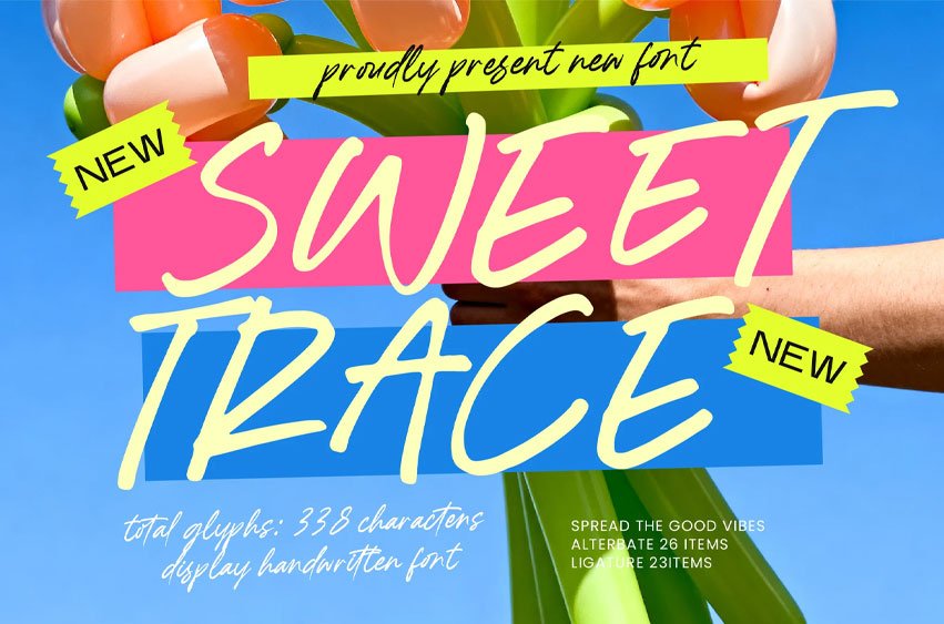 Sweet Trace Font