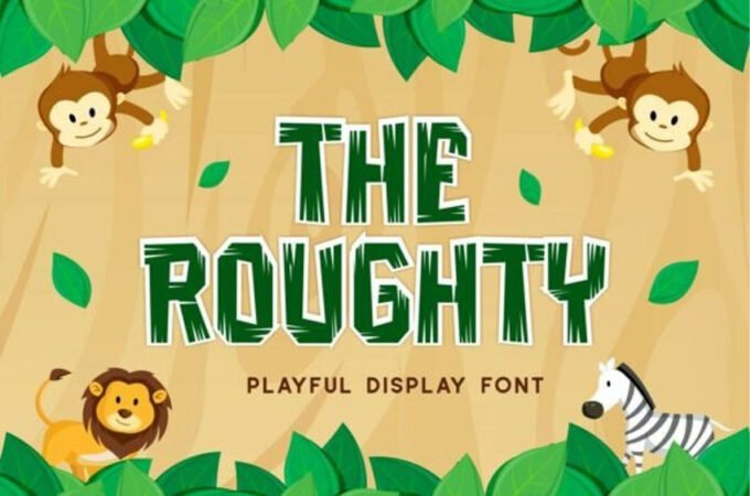 The Roughty Font