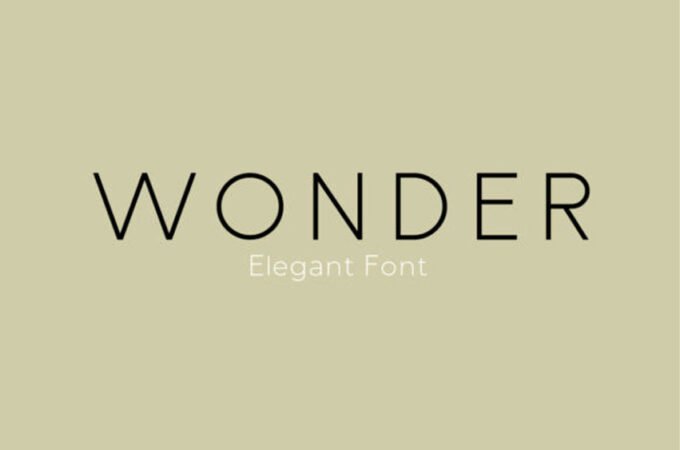 Wonder Font