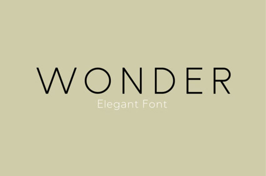 Wonder Font