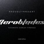 Aeroblades Font