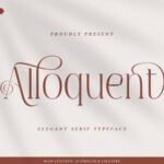 Alloquent Font