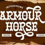 Armour Horse Font