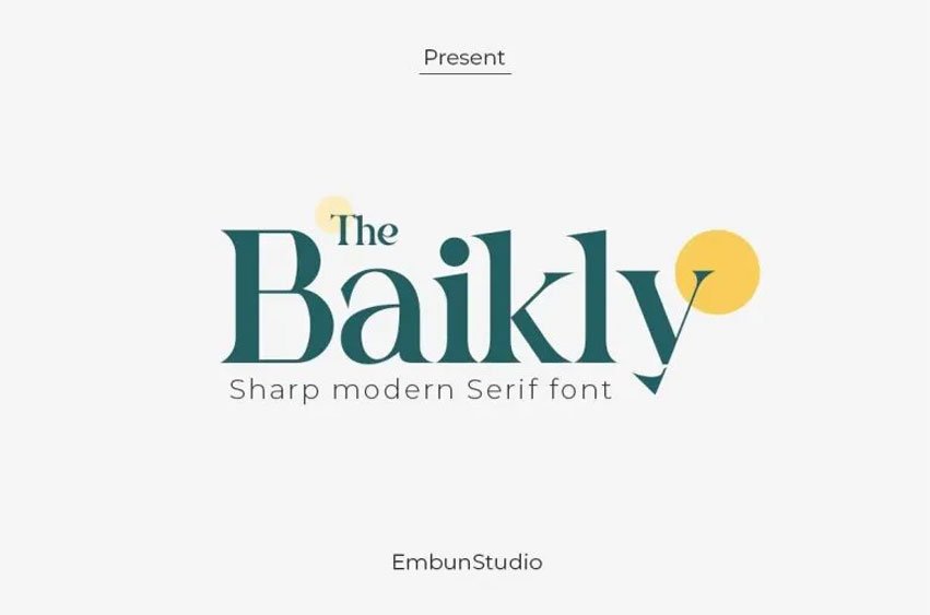 Baikly Font