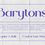 Barytons Font