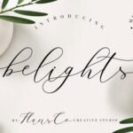 Belights Font