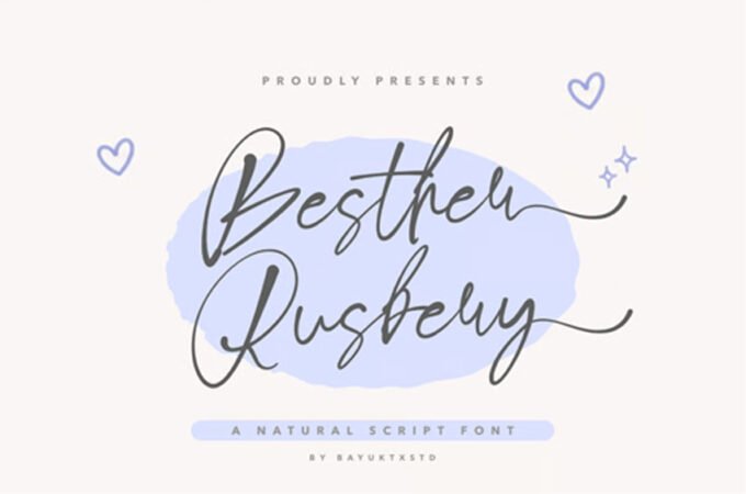 Besther Rusbery Font