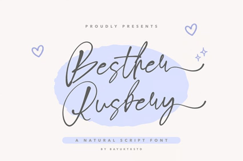 Besther Rusbery Font