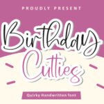 Birthday Cutties Font