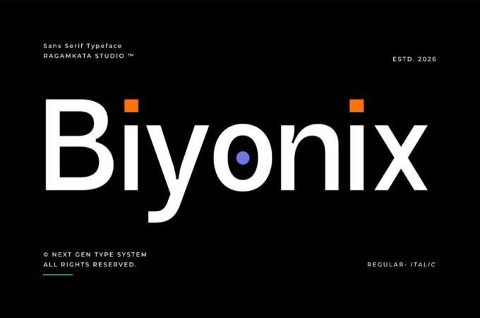Biyonix Font