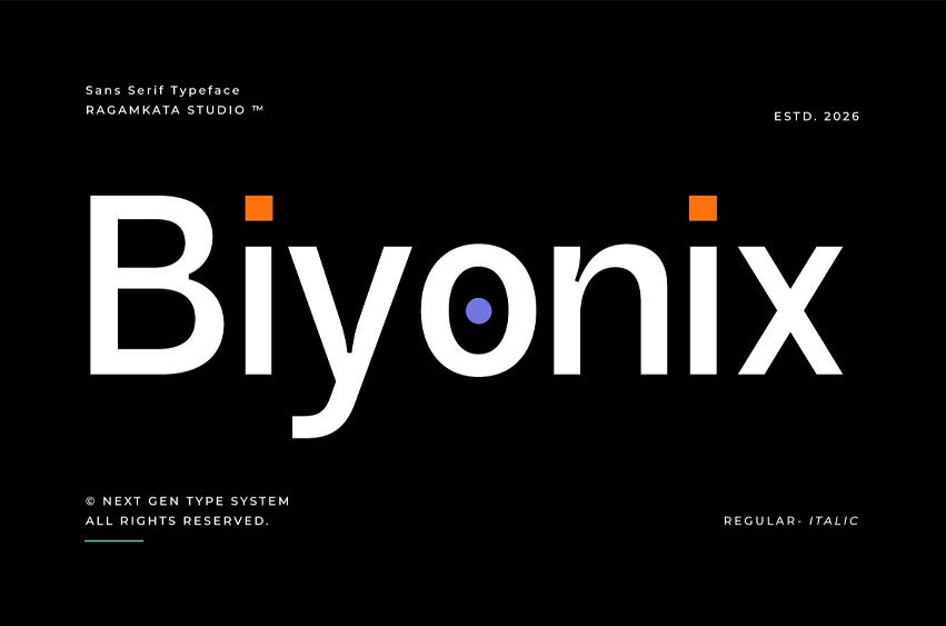 Biyonix Font