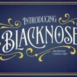 Blacknose Font