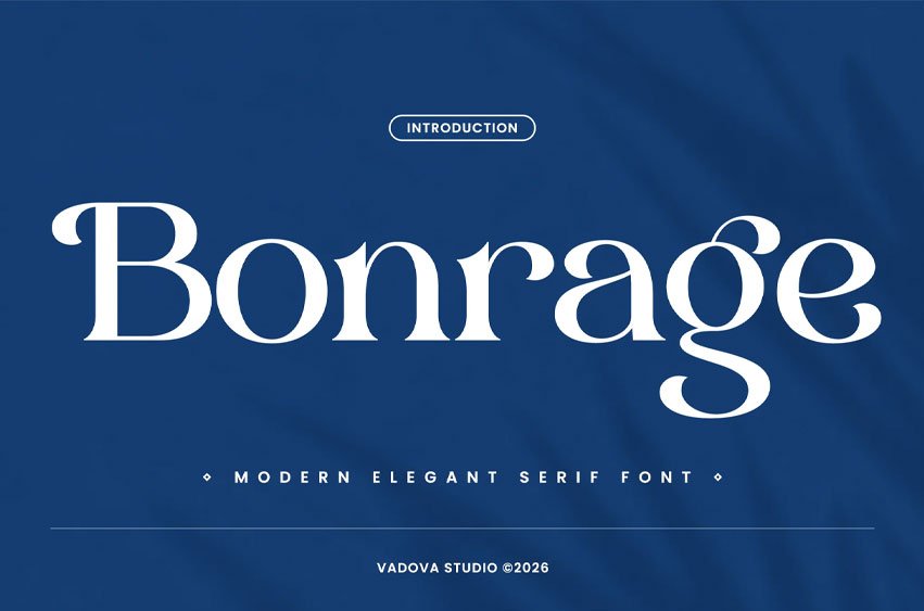 Bonrage Font